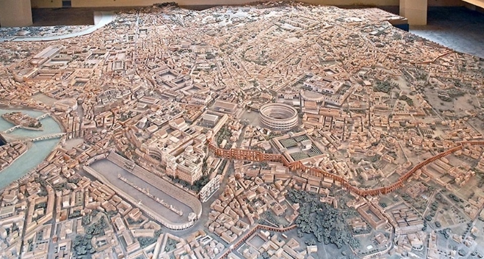 Mô hình thành Rome cổ đại mất 35 năm để làm đẹp đến cỡ nào? - 2 Mô hình thành Rome cổ đại mất 35 năm để làm đẹp đến cỡ nào? - 2