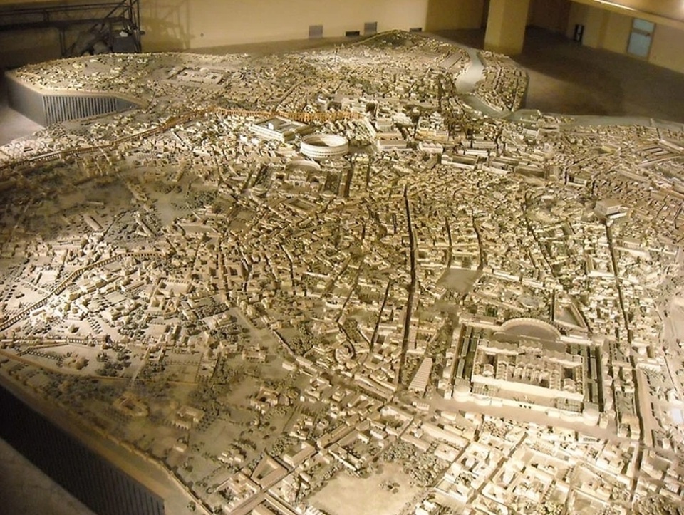 Mô hình thành Rome cổ đại mất 35 năm để làm đẹp đến cỡ nào? - 4 Mô hình thành Rome cổ đại mất 35 năm để làm đẹp đến cỡ nào? - 4