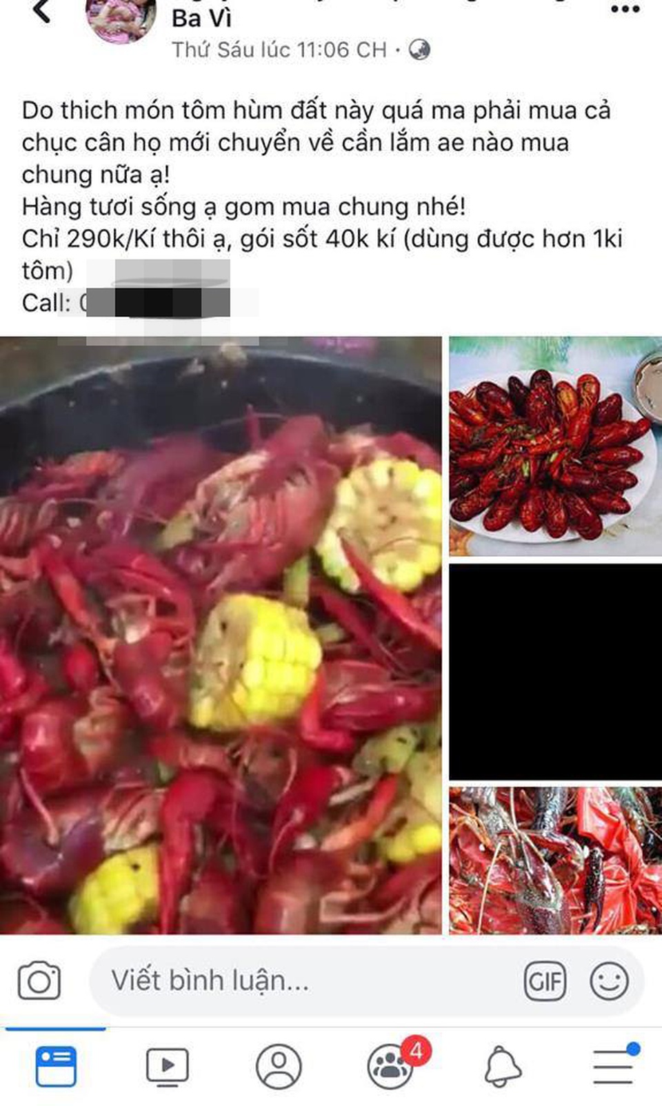 Bộ Nông nghiệp: Tôm hùm đất bị cấm buôn bán ở Việt Nam - 1 Bộ Nông nghiệp: Tôm hùm đất bị cấm buôn bán ở Việt Nam - 1