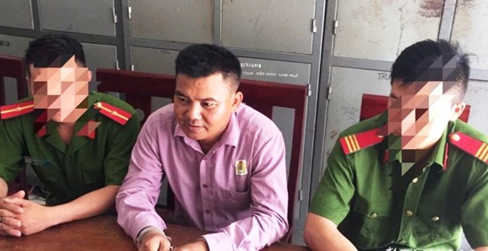 Hứa chạy án, Chủ tịch hội cựu chiến binh xã bị bắt - 1 Hứa chạy án, Chủ tịch hội cựu chiến binh xã bị bắt - 1