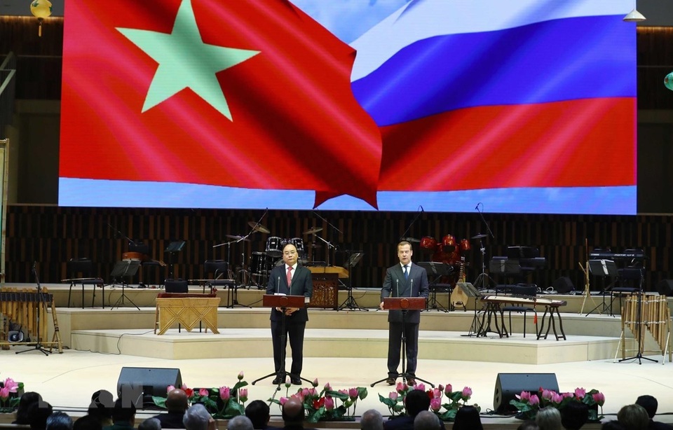 Thủ tướng: Việt-Nga có quan hệ anh em thân thiết, thuỷ chung! - 1 Thủ tướng: Việt-Nga có quan hệ anh em thân thiết, thuỷ chung! - 1
