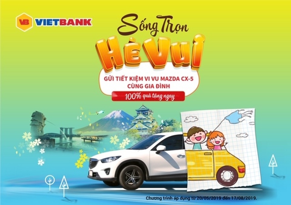Gửi tiết kiệm tại Vietbank cả gia đình vi vu cùng Mazda CX–5 - 1