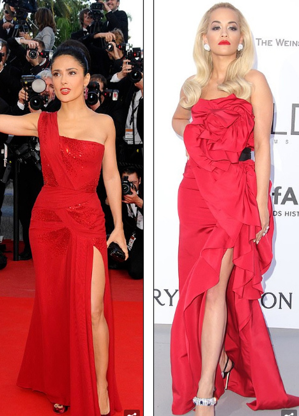 Khi người đẹp chuộng váy đỏ tại Cannes - 2 Khi người đẹp chuộng váy đỏ tại Cannes - 2