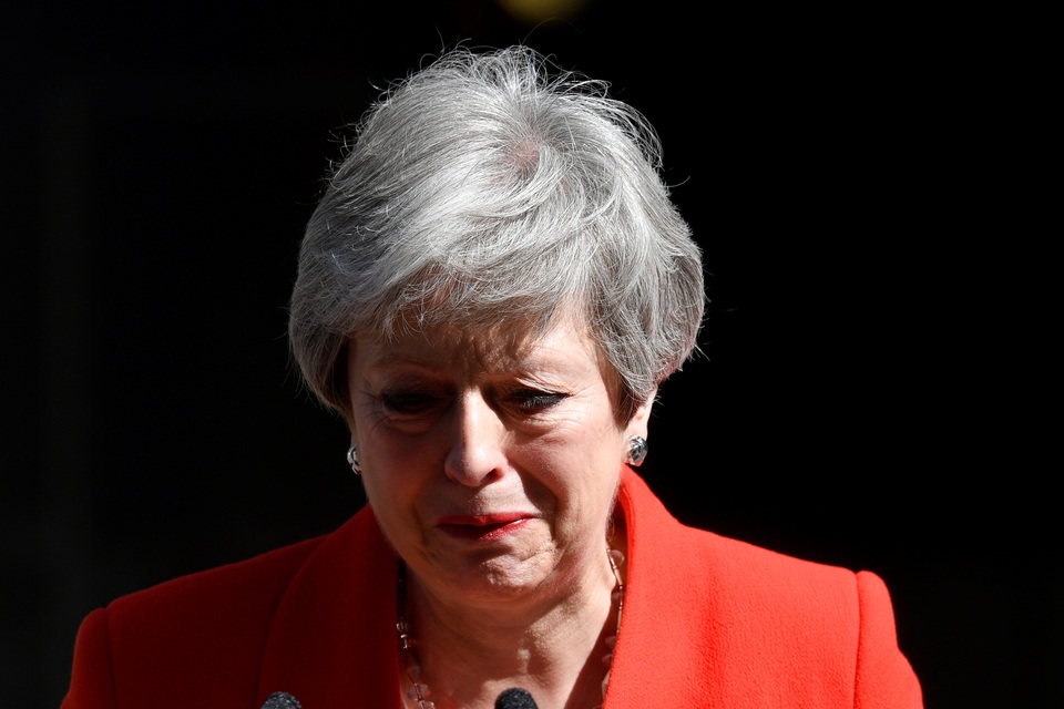 Thủ tướng Anh Theresa May nghẹn ngào tuyên bố từ chức - 1 Thủ tướng Anh Theresa May nghẹn ngào tuyên bố từ chức - 1