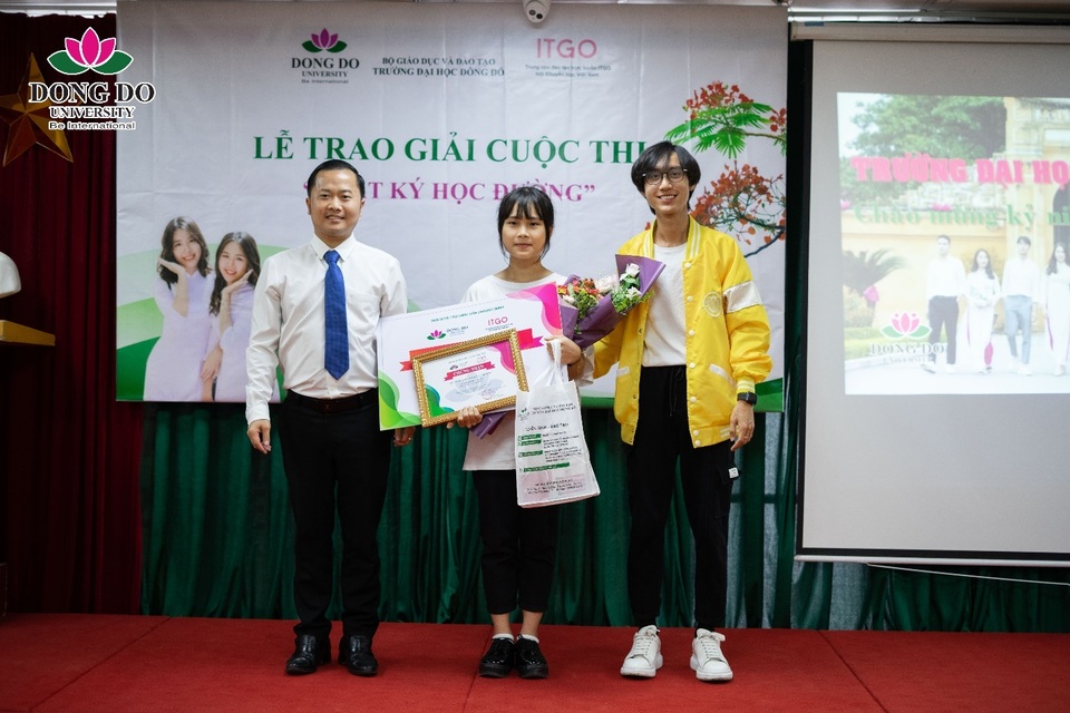 Cuộc thi “Nhật ký học đường”: Trường Đại học Đông Đô trao quà tặng 100 triệu đồng và 70 suất học bổng - 4 Cuộc thi “Nhật ký học đường”: Trường Đại học Đông Đô trao quà tặng 100 triệu đồng và 70 suất học bổng - 4