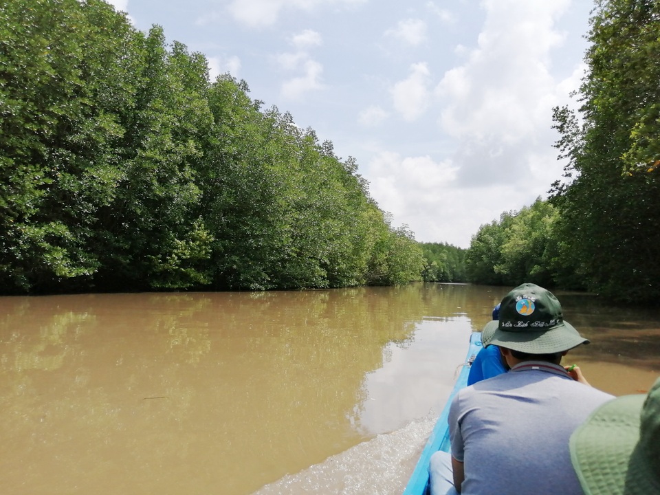 Canô “xẻ” nước, vỏ máy bồng bềnh xuyên rừng Mũi Cà Mau - 2