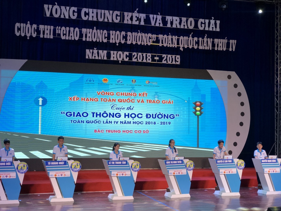 Chung kết cuộc thi Giao thông học đường toàn quốc 2019 - 2 Chung kết cuộc thi Giao thông học đường toàn quốc 2019 - 2