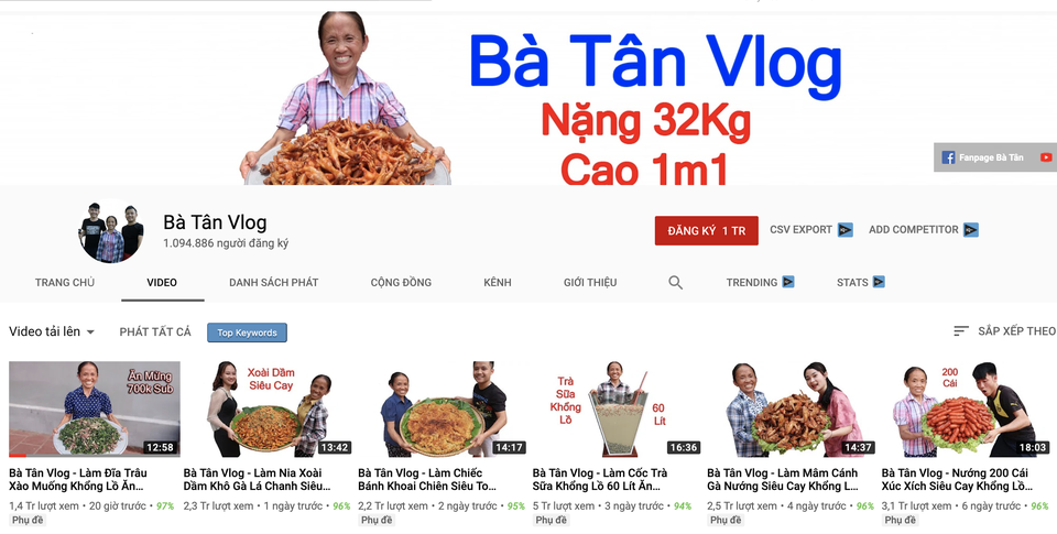 Youtuber bác nông dân giật nút vàng của Youtube sau 2 tuần - 1 Youtuber bác nông dân giật nút vàng của Youtube sau 2 tuần - 1