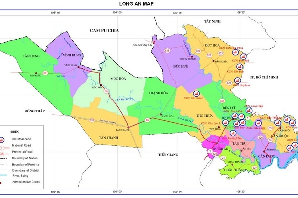 BĐS Long An: Đi sau nhưng đang có sự chuyển mình mạnh mẽ - 1 BĐS Long An: Đi sau nhưng đang có sự chuyển mình mạnh mẽ - 1