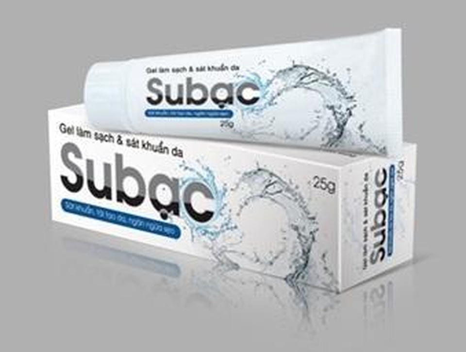 Công dụng của gel làm sạch và sát khuẩn da Subạc - 1 Công dụng của gel làm sạch và sát khuẩn da Subạc - 1