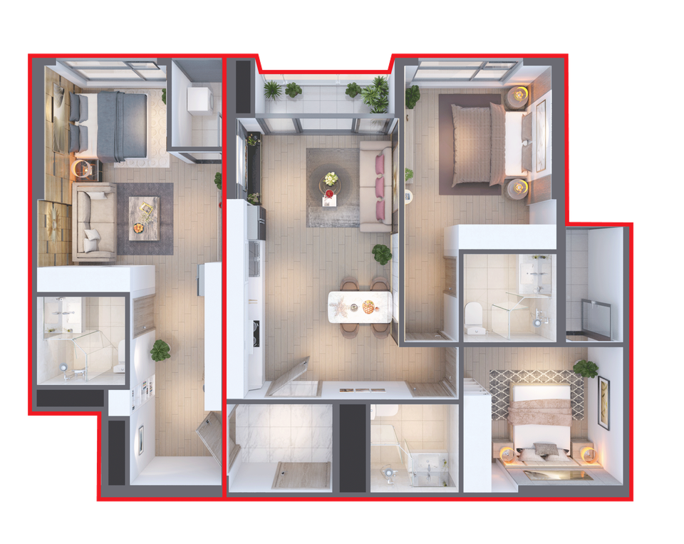 Căn hộ hai chìa khóa Dual Key – Giải pháp linh hoạt cho gia đình đa thế hệ - 1