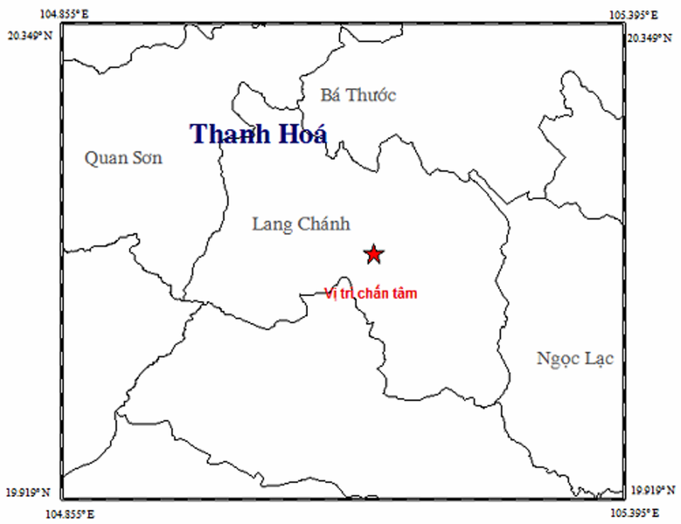 Xuất hiện động đất ở huyện miền núi Thanh Hóa - 1 Xuất hiện động đất ở huyện miền núi Thanh Hóa - 1