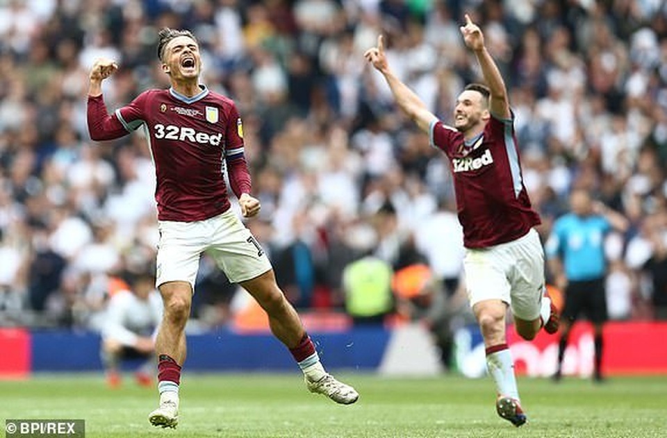 Thắng nghẹt thở trước Derby County, Aston Villa giành vé thăng hạng Premier League - 5 Thắng nghẹt thở trước Derby County, Aston Villa giành vé thăng hạng Premier League - 5