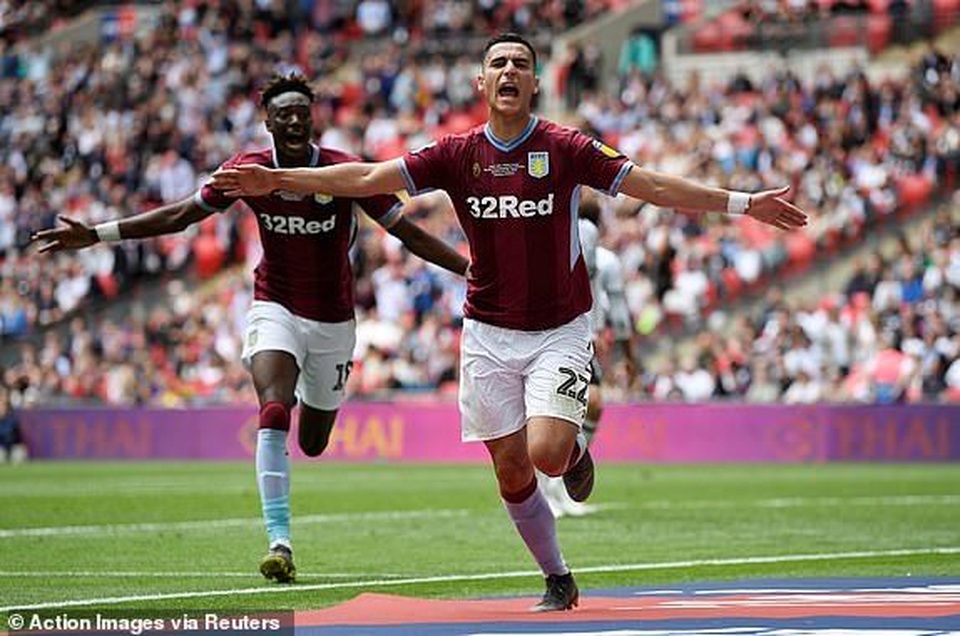 Thắng nghẹt thở trước Derby County, Aston Villa giành vé thăng hạng Premier League - 2 Thắng nghẹt thở trước Derby County, Aston Villa giành vé thăng hạng Premier League - 2