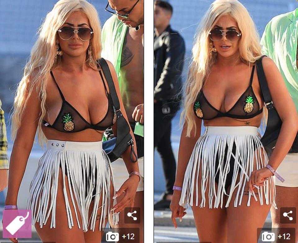 Chloe Ferry ăn vận táo bạo ra phố - 3 Chloe Ferry ăn vận táo bạo ra phố - 3