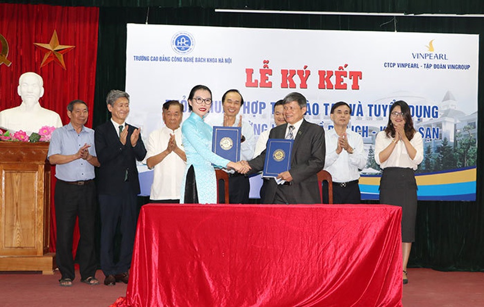 Trường CĐ Công nghệ Bách khoa Hà Nội hợp tác với doanh nghiệp đào tạo, tuyển dụng sinh viên - 1