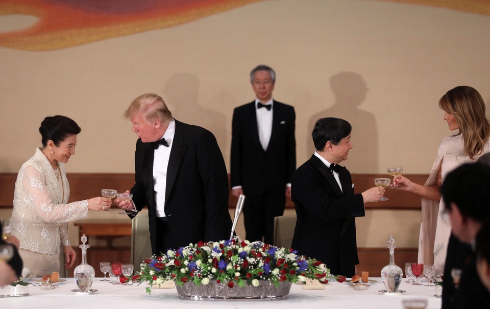 Tổng thống Trump dự quốc yến cùng Nhật hoàng Naruhito - 10 Tổng thống Trump dự quốc yến cùng Nhật hoàng Naruhito - 10
