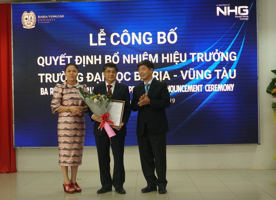 Trường Đại học Bà Rịa - Vũng Tàu (BVU) có hiệu trưởng mới - 1 Trường Đại học Bà Rịa - Vũng Tàu (BVU) có hiệu trưởng mới - 1