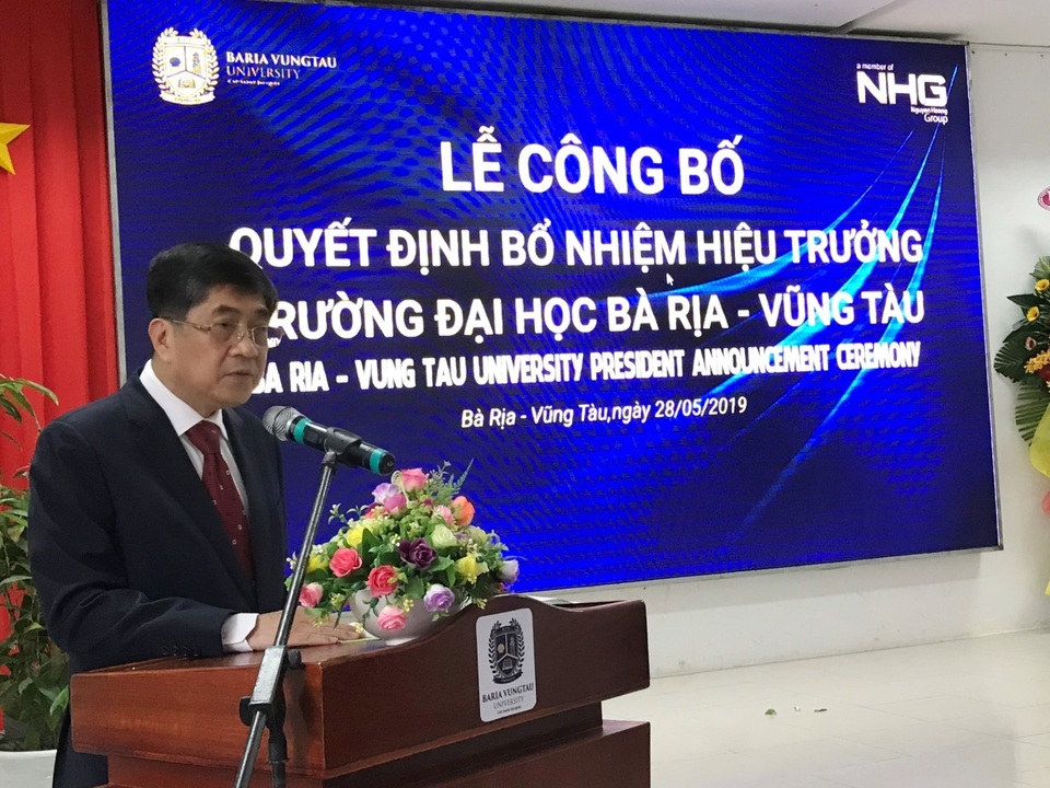 Trường Đại học Bà Rịa - Vũng Tàu (BVU) có hiệu trưởng mới - 2 Trường Đại học Bà Rịa - Vũng Tàu (BVU) có hiệu trưởng mới - 2