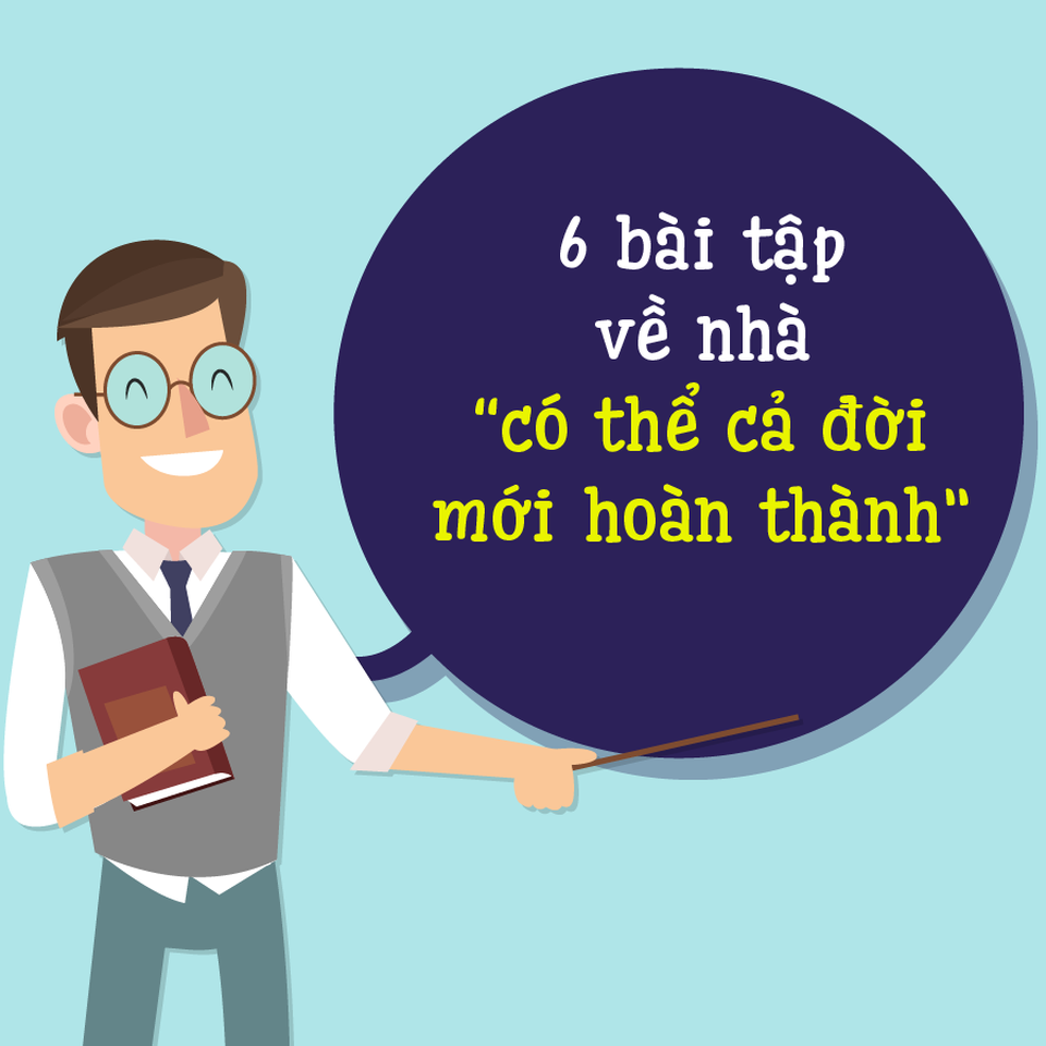 Cùng chiêm nghiệm với 6 bài tập về nhà để đời đang gây sốt - 1 Cùng chiêm nghiệm với 6 bài tập về nhà để đời đang gây sốt - 1