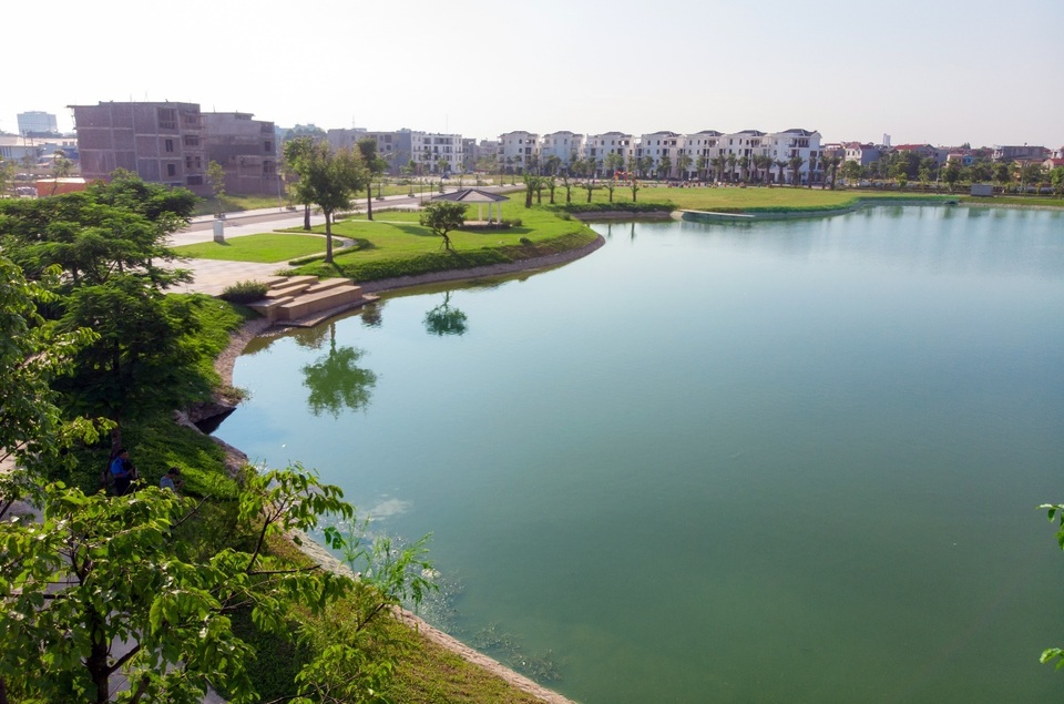 Khu đô thị Bách Việt gấp rút hoàn thiện các hạng mục cuối cùng - 1 Khu đô thị Bách Việt gấp rút hoàn thiện các hạng mục cuối cùng - 1