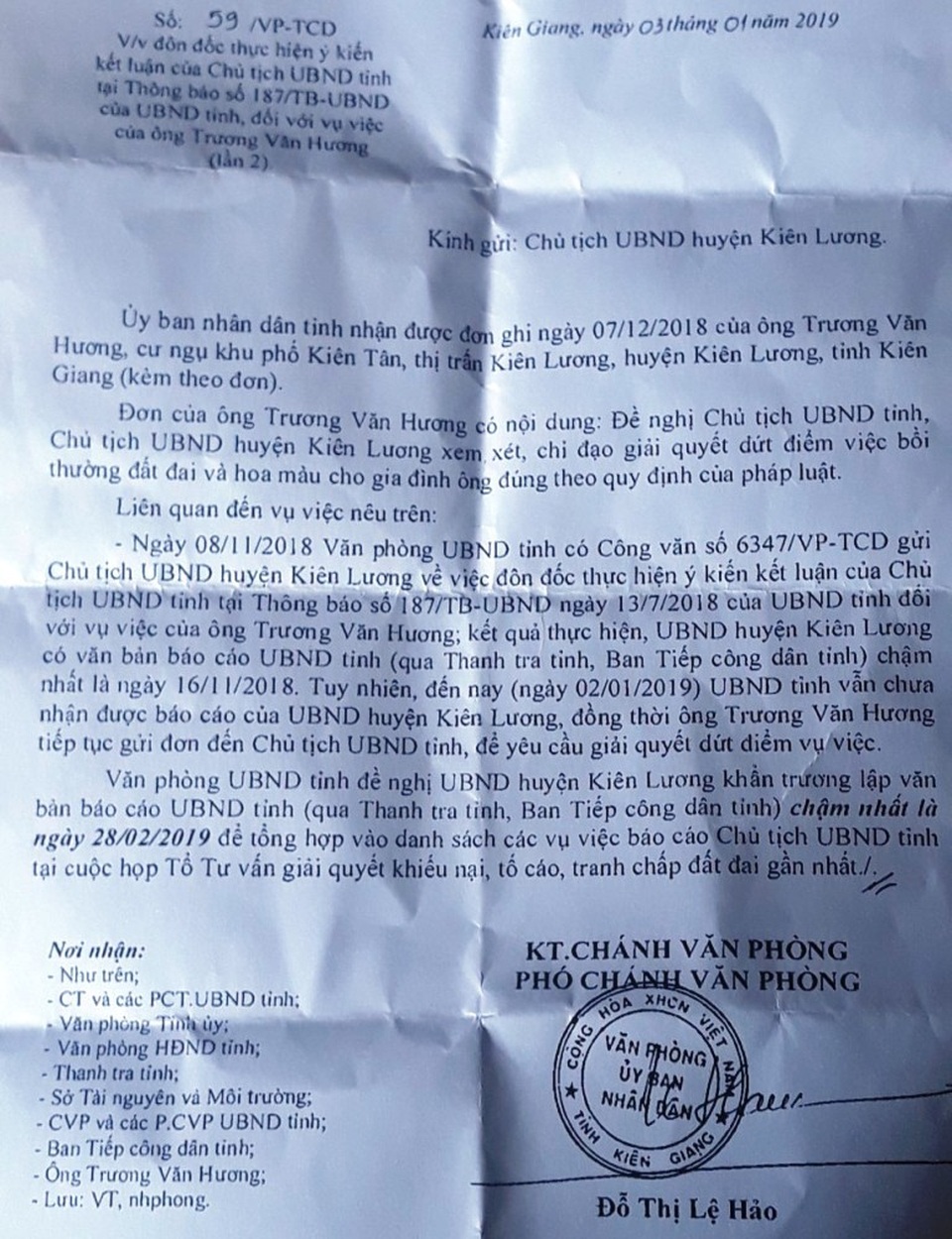 Kiên Giang: Người dân mỏi cổ chờ đền bù sau 20 năm bị huyện lấy đất! - 3 Kiên Giang: Người dân mỏi cổ chờ đền bù sau 20 năm bị huyện lấy đất! - 3