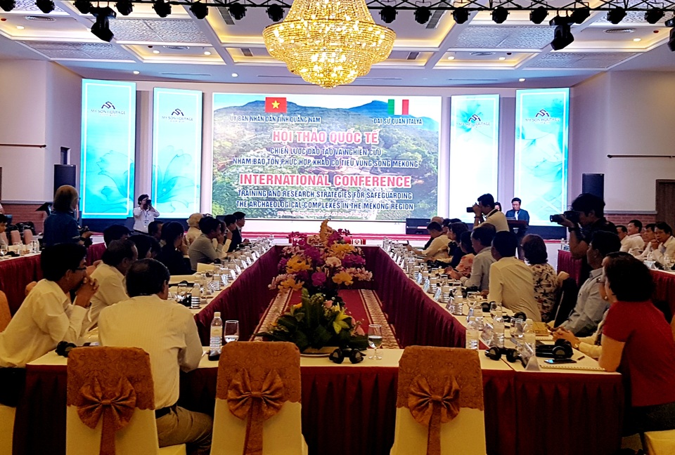 Hội thảo trùng tu quốc tế tại Mỹ Sơn Hội thảo trùng tu quốc tế tại Mỹ Sơn