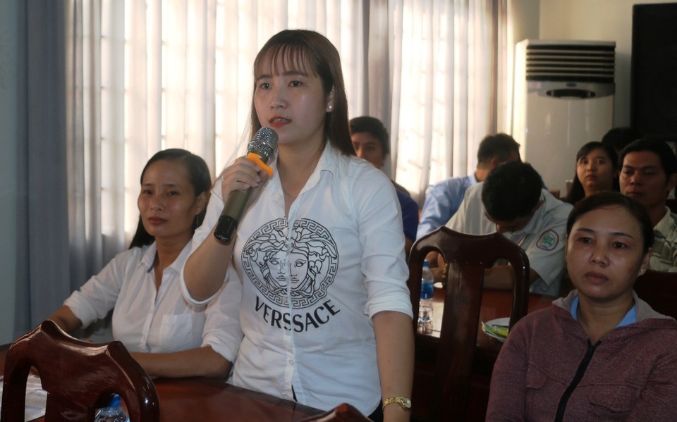 An Giang tổ chức buổi “nghe công nhân nói – Nói công nhân nghe” - 2 An Giang tổ chức buổi “nghe công nhân nói – Nói công nhân nghe” - 2