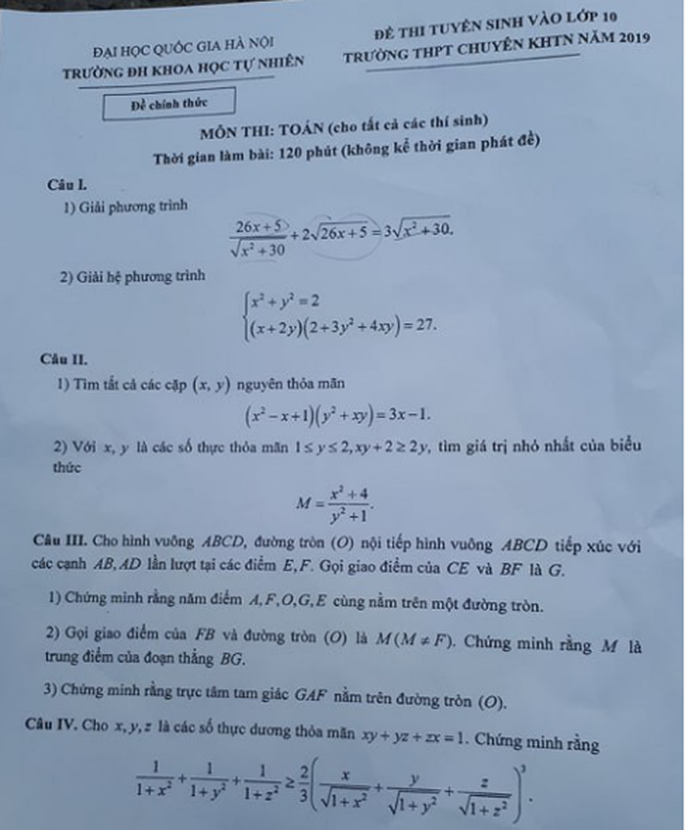 Đề Toán vào lớp 10 ngày càng phân loại cao, phụ huynh có con lớp 9 nên làm gì? - 1 Đề Toán vào lớp 10 ngày càng phân loại cao, phụ huynh có con lớp 9 nên làm gì? - 1
