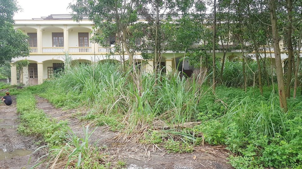 Trường nghề “đắp chiếu”, chưa sử dụng đã… tan hoang - 1 Trường nghề “đắp chiếu”, chưa sử dụng đã… tan hoang - 1