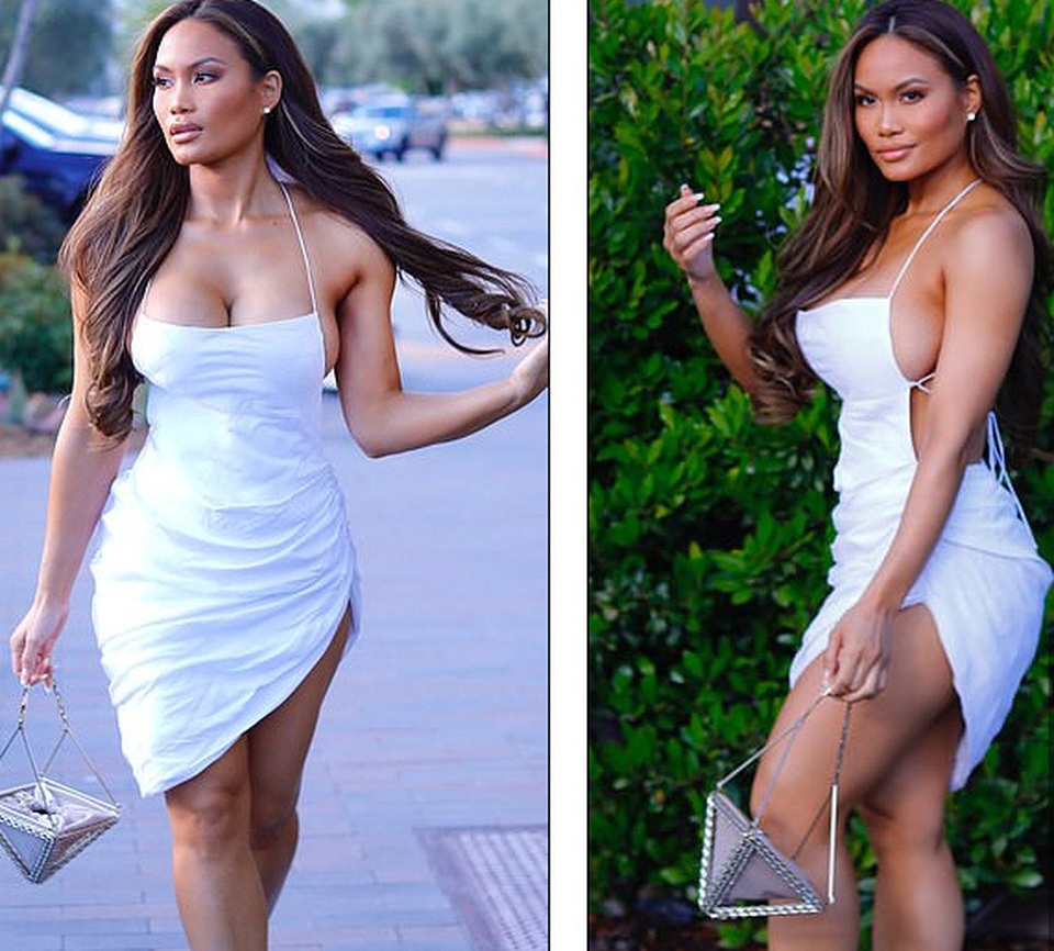 Daphne Joy khoe ngực nảy nở với váy hở bạo - 2 Daphne Joy khoe ngực nảy nở với váy hở bạo - 2