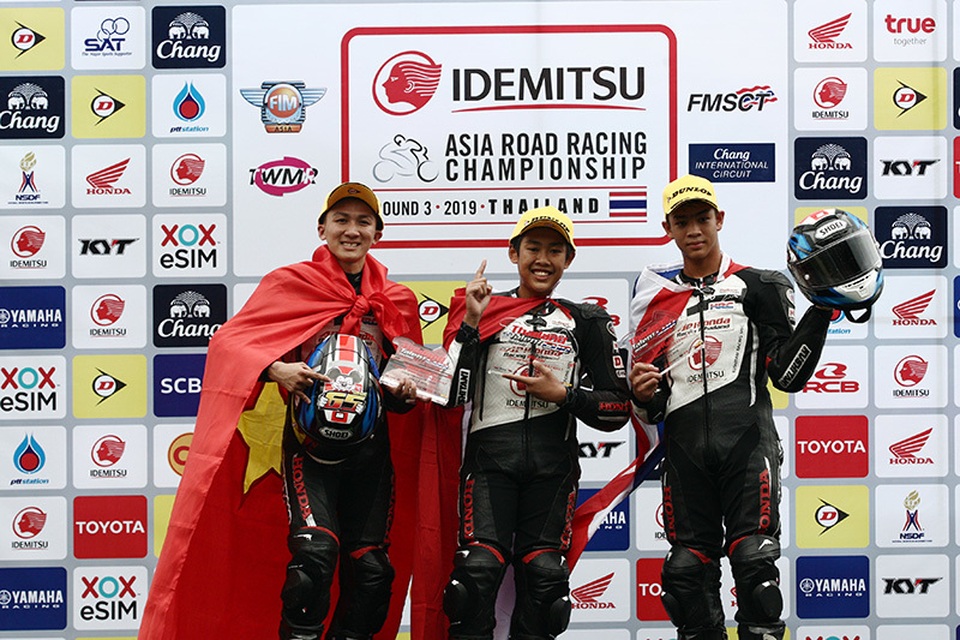 Cao Việt Nam giành hạng nhì tại Honda Thailand Talent Cup 2019 - 1 Cao Việt Nam giành hạng nhì tại Honda Thailand Talent Cup 2019 - 1