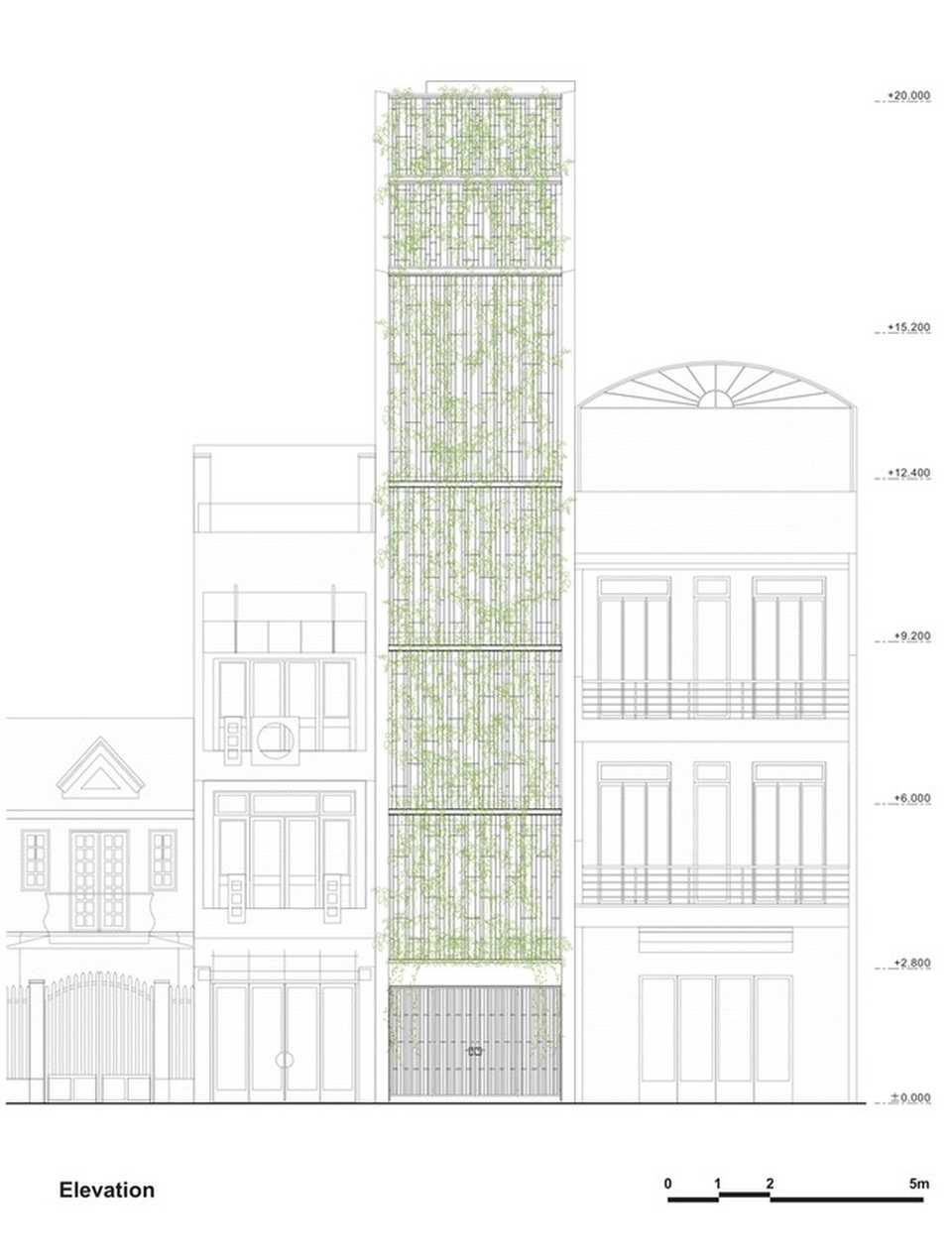 Nhà biết thở xanh rì dây leo ở TPHCM gây ấn tượng trên báo nước ngoài - 5 Nhà biết thở xanh rì dây leo ở TPHCM gây ấn tượng trên báo nước ngoài - 5