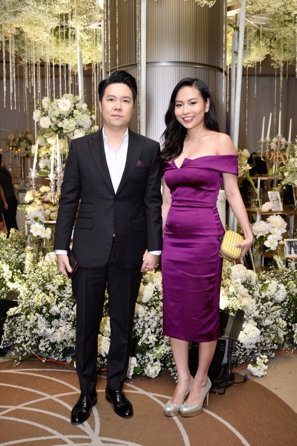 Chồng Thu Minh tháp tùng vợ dự đám cưới nhạc sĩ Dương Khắc Linh - 10 Chồng Thu Minh tháp tùng vợ dự đám cưới nhạc sĩ Dương Khắc Linh - 10