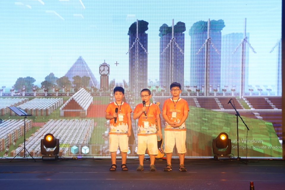 Nhiều ý tưởng độc đáo tại cuộc thi trẻ em xây dựng Thành phố thông minh - 2