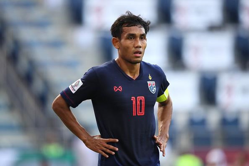 Đội tuyển Thái Lan có nguy cơ mất chân sút số 1 ở trận gặp tuyển Việt Nam - 1 Đội tuyển Thái Lan có nguy cơ mất chân sút số 1 ở trận gặp tuyển Việt Nam - 1