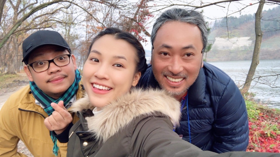 Á hậu Hoàng Oanh xì tin du ngoạn Hàn Quốc cùng siêu mẫu Thanh Hằng - 1 Á hậu Hoàng Oanh xì tin du ngoạn Hàn Quốc cùng siêu mẫu Thanh Hằng - 1