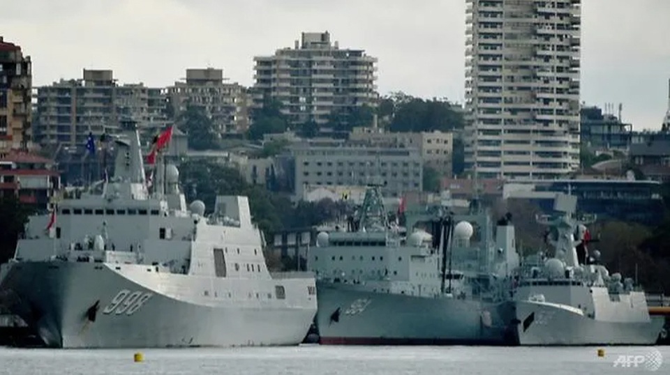 Người Australia giật mình vì 3 tàu chiến Trung Quốc xuất hiện tại cảng Sydney - 1 Người Australia giật mình vì 3 tàu chiến Trung Quốc xuất hiện tại cảng Sydney - 1