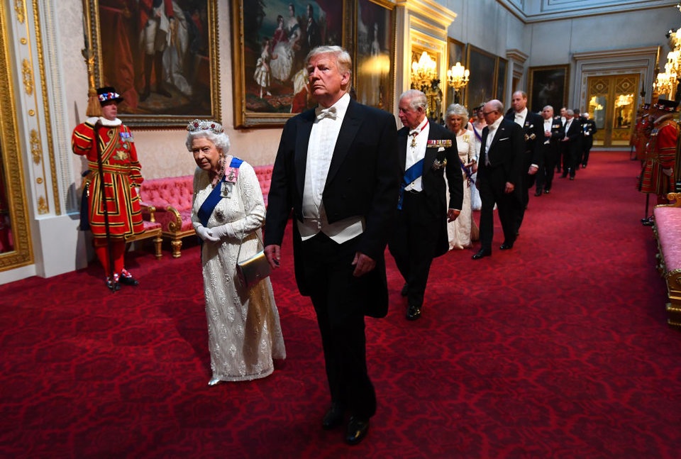 Nữ hoàng Anh mở quốc yến chiêu đãi Tổng thống Trump - 12 Nữ hoàng Anh mở quốc yến chiêu đãi Tổng thống Trump - 12