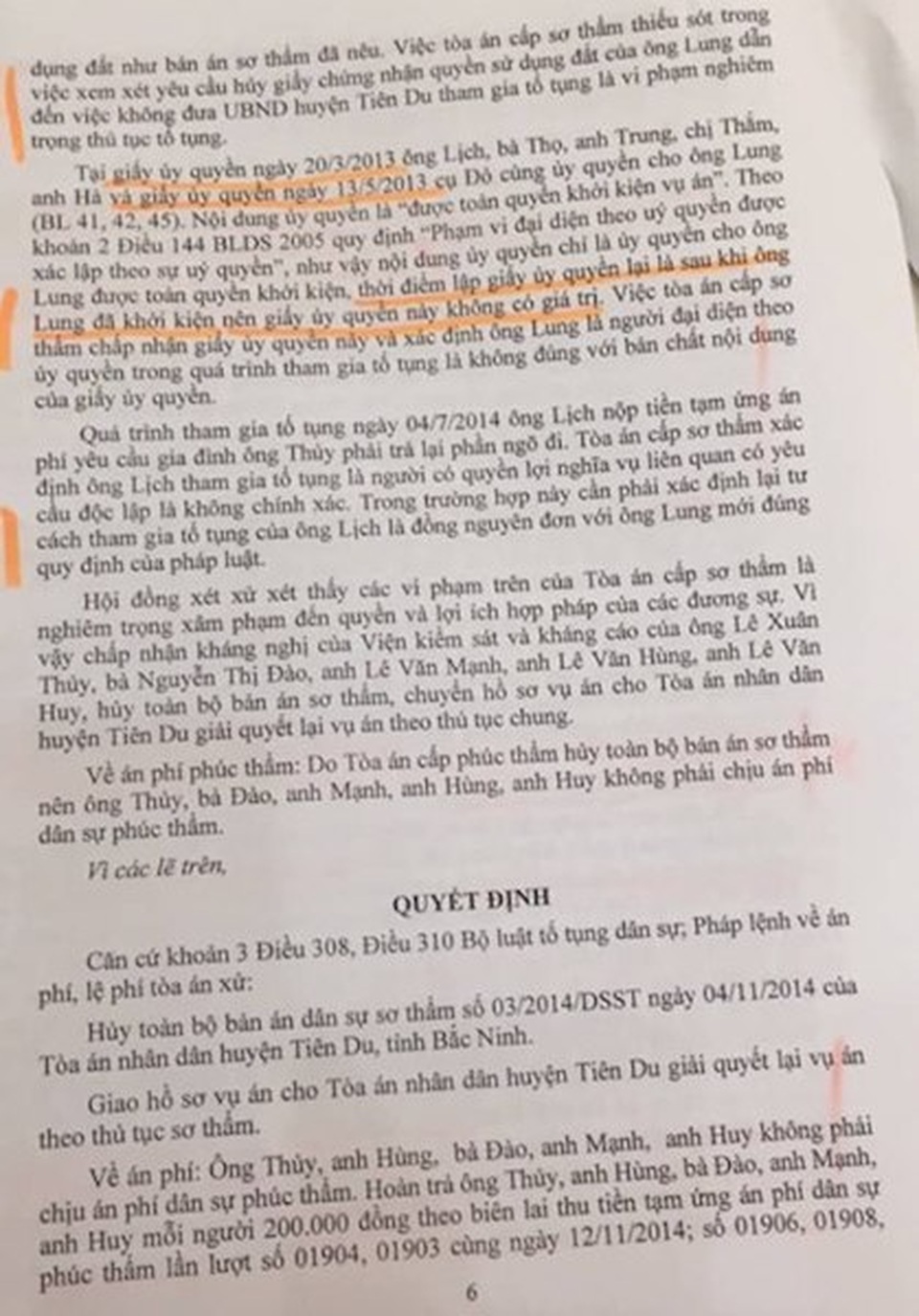 Bắc Ninh: Toà án, chính quyền “vênh” quan điểm, người dân lĩnh đủ! - 4