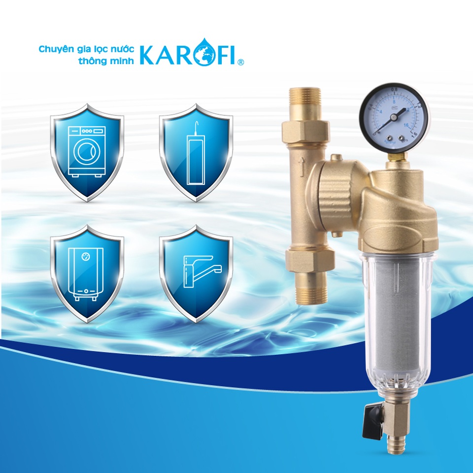 Lọc sạch nguồn nước để bảo vệ thiết bị gia đình - 2 Lọc sạch nguồn nước để bảo vệ thiết bị gia đình - 2
