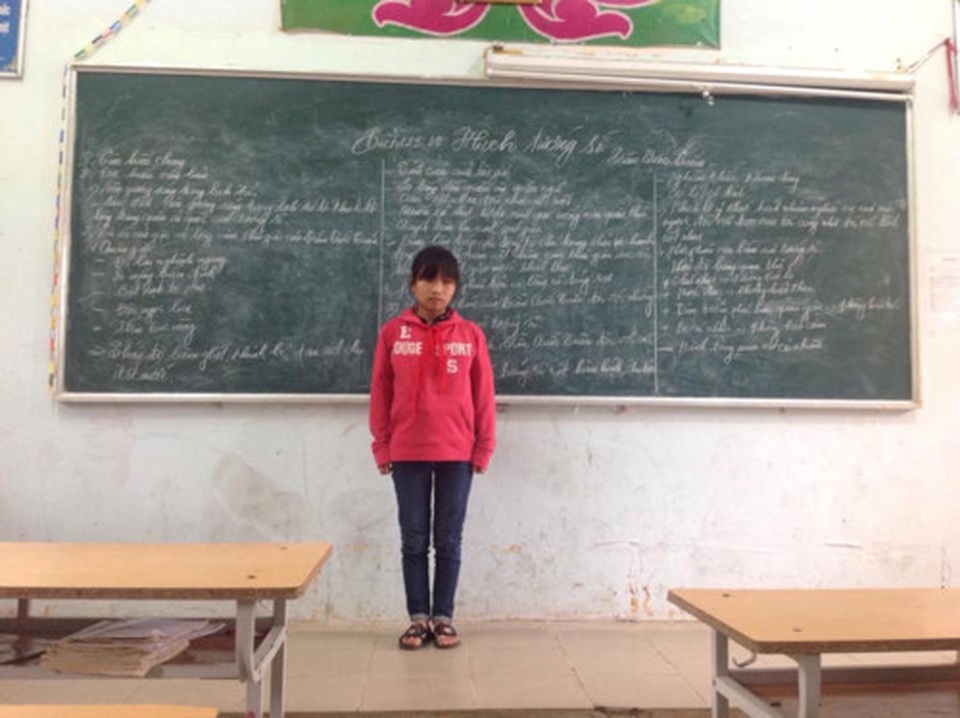 Nghị lực của nữ sinh vùng khó - 1 Nghị lực của nữ sinh vùng khó - 1
