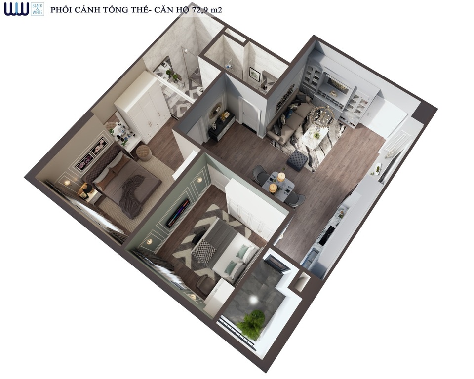 Căn hộ 3 phòng ngủ tại Eurowindow River Park Cầu Đông Trù - Giá chỉ 1,5 tỷ đồng - 2 Căn hộ 3 phòng ngủ tại Eurowindow River Park Cầu Đông Trù - Giá chỉ 1,5 tỷ đồng - 2