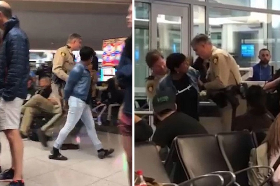 Nữ hành khách bị bắt giữ vì... phàn nàn ghế máy bay bẩn - 1 Nữ hành khách bị bắt giữ vì... phàn nàn ghế máy bay bẩn - 1