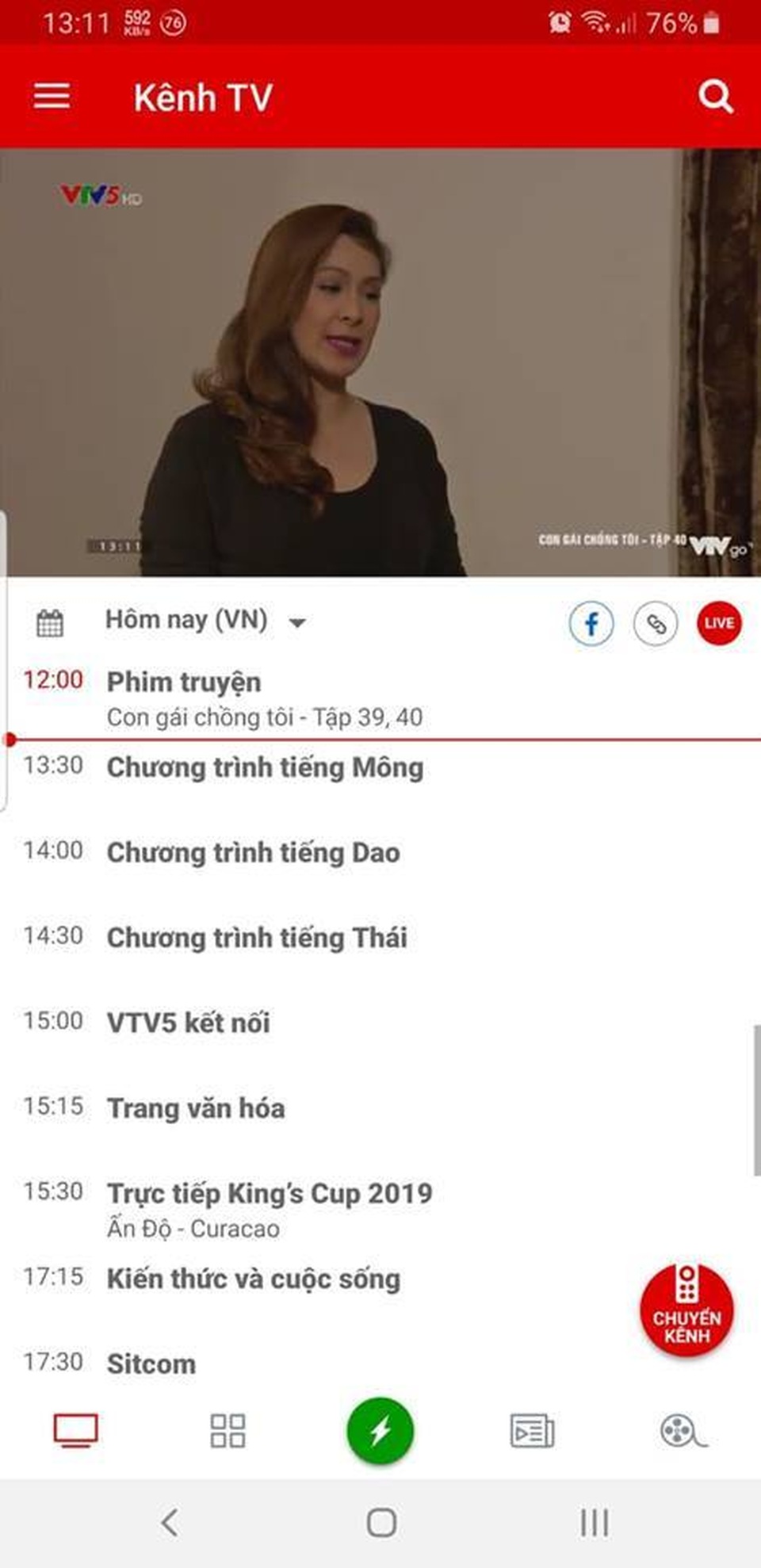 Hướng dẫn xem trực tiếp trận đấu giữa đội tuyển Việt Nam và Thái Lan trên smartphone và máy tính - 4 Hướng dẫn xem trực tiếp trận đấu giữa đội tuyển Việt Nam và Thái Lan trên smartphone và máy tính - 4