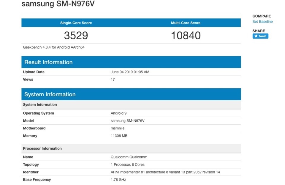 Lộ cấu hình chi tiết Galaxy Note10, sở hữu bộ nhớ RAM lên đến 12GB - 1 Lộ cấu hình chi tiết Galaxy Note10, sở hữu bộ nhớ RAM lên đến 12GB - 1