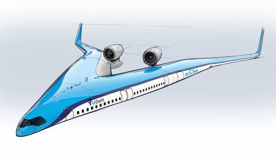 Hà Lan phát triển máy bay thiết kế độc, chở khách ở cánh - 1 Hà Lan phát triển máy bay thiết kế độc, chở khách ở cánh - 1