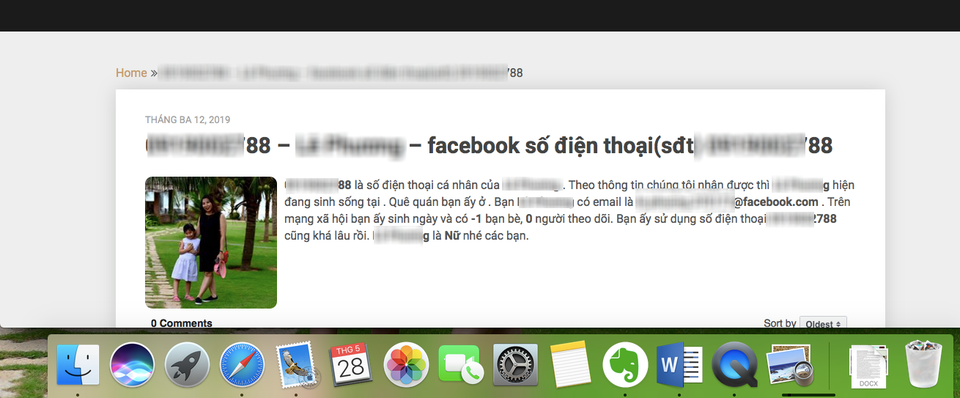 Choáng: Bị người khác dùng thông tin cá nhân để đặt mua hàng trên Facebook - 2 Choáng: Bị người khác dùng thông tin cá nhân để đặt mua hàng trên Facebook - 2