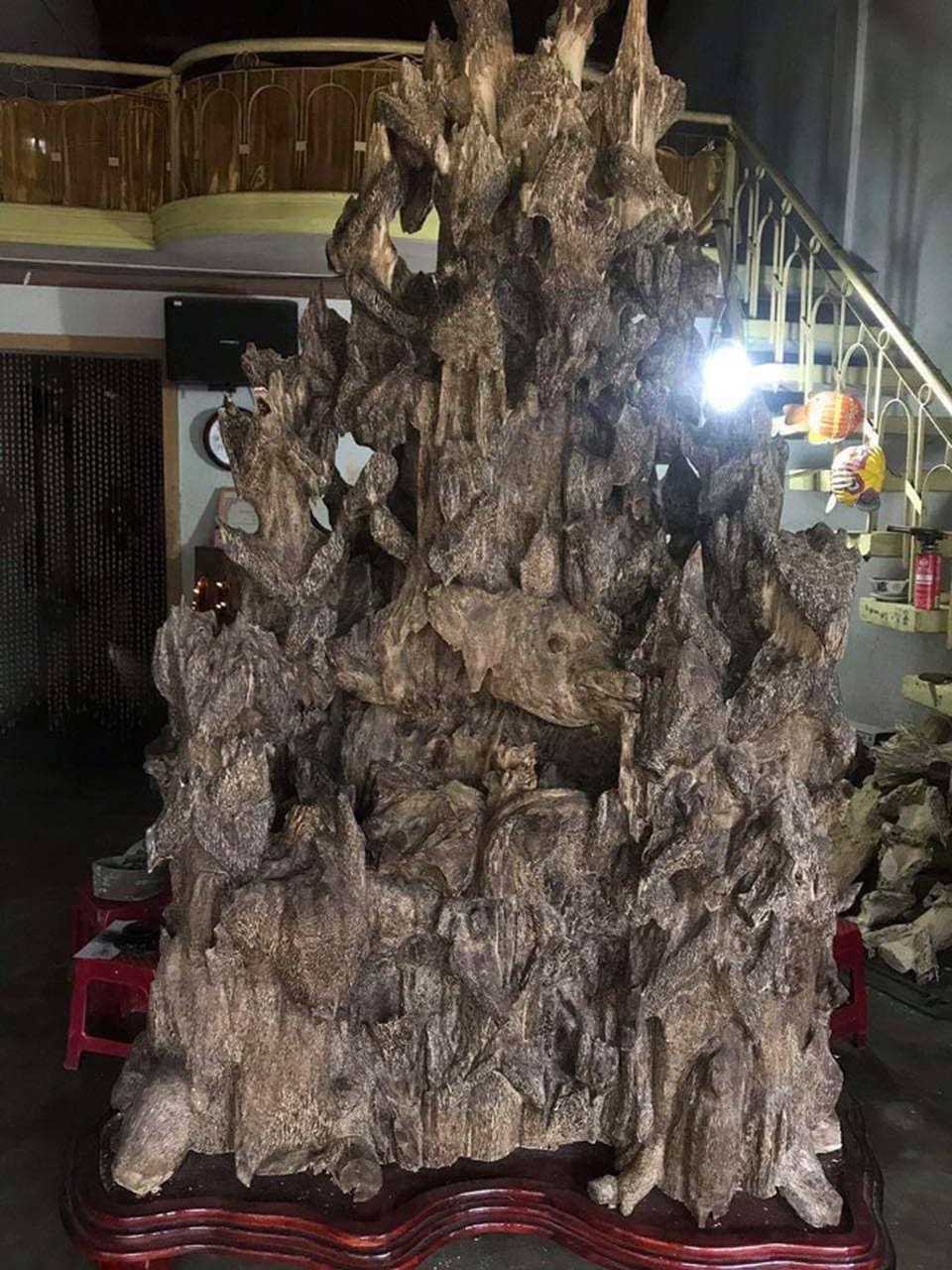 Lặn lội hơn 20 năm, đại gia Hà thành tốn hàng đống tiền để có bộ sưu tập từ gỗ trầm lũa - 3 Lặn lội hơn 20 năm, đại gia Hà thành tốn hàng đống tiền để có bộ sưu tập từ gỗ trầm lũa - 3