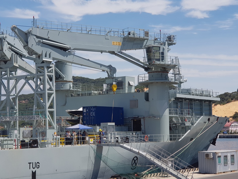 Hệ thống tác chiến hiện đại trên 2 chiến hạm Canada đang thăm Cam Ranh - 8
